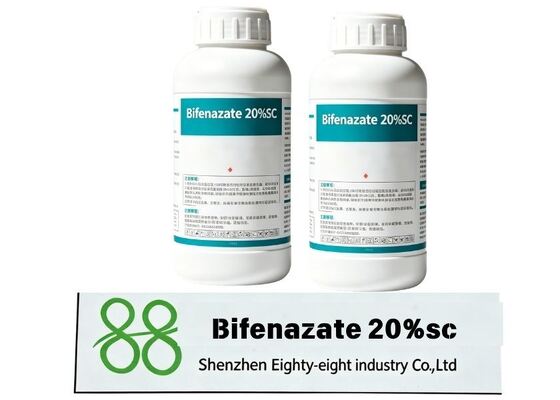 إمدادات المصنع Bifenazate 20% SC تعليق مركز Acaricide CAS 149879-97-0 مكافحة العث الزراعية ذات الطيف الواسع للفواكه الخضروات الشاي