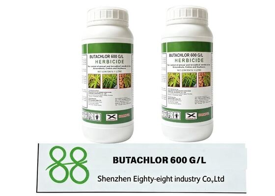 مضاد حشرات الأعشاب الدائم لإغلاق التربة Butachlor 600g/L EC، يقضي على إزالة الأعشاب الضارة قبل ظهورها، ويوفر حماية ثابتة ضد عشب الحديقة والأعشاب الضارة المائية لزراعة الأرز.
