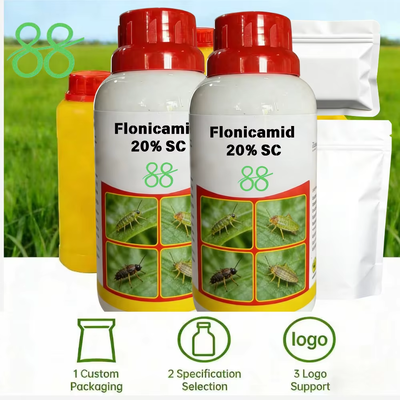 فلونيكاميد 10٪ SC (CAS 158062-67-0) Pyridinecarboxamide Suspension مركز المبيدات ضد الآفات لمكافحة طائر العفريت Whitefly Leafhopper ، مباشرة من المصنع ، ذات جودة عالية ،