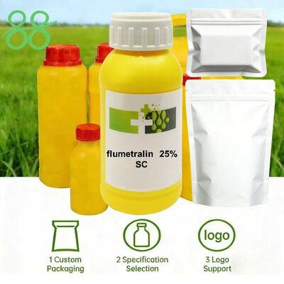 Flumetralin 25% SC الاحترافي يتميز بثبات التعليق المتميز وفعالية موحدة. مثالية لمنع مصاصة التبغ وإدارة محاصيل الفاكهة.