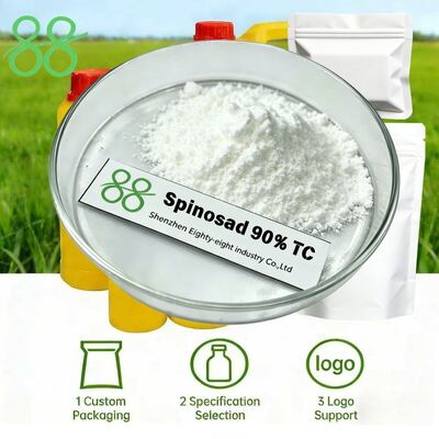 سبينوساد 90% TC CAS 168316-95-8 تخصيب مبيدات الحشرات الحيوية المواد الخام، التلامس والعمل في المعدة ضد الثريبس، والحشرات والحشرات الورقية، للمبيدات الحشرية العضوية SC WDG EC الصيغة من الصين