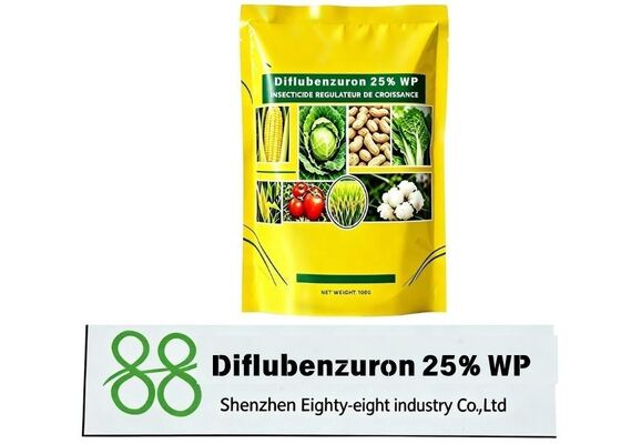 ديفلوبنزورون 25% WP مبيد حشرات منخفض السمية CAS 35367-38-5